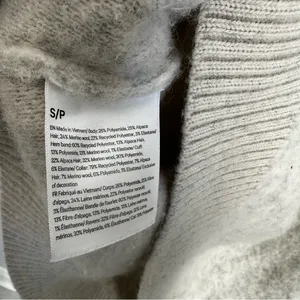 Lululemon Alpaca Wool Blend V Neck Sweater - Size Small thumbnail 5