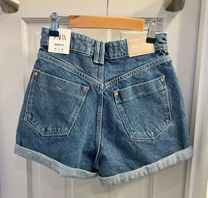 Mom Fit Denim Shorts thumbnail 4
