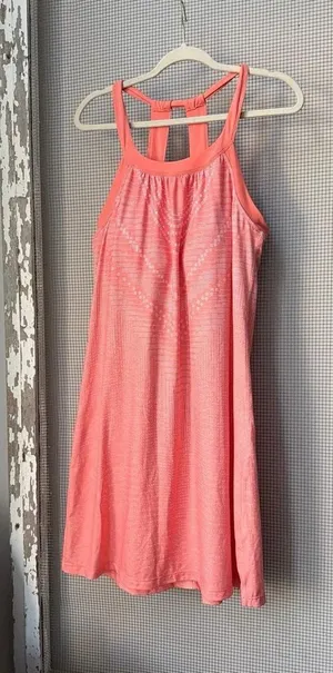prAna Cantine athletic dress peach synergy colorway with a halte XL nwt thumbnail 1
