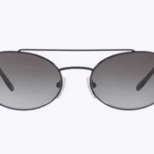 Prada 61mm Oval Sunglasses silver thumbnail 2