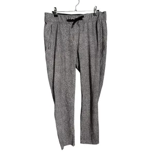 Lululemon On The Fly PantSea Spray Alpine White‎ Dark Chrome Size 8 Jogger thumbnail 5