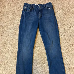 7 For All Mankind Boot Cut Jeans Cotton Denim Blue Size 32x32 thumbnail 1