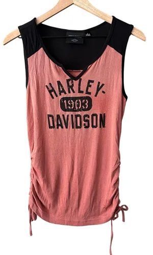 Harley Davidson Side Tie Tank Small thumbnail 1