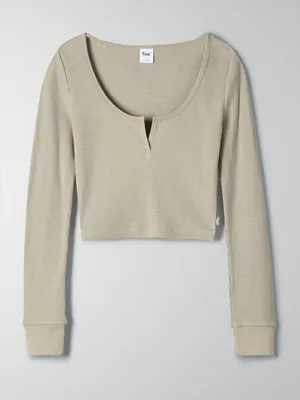 Tna Aritizia waffle longsleeve thumbnail 2