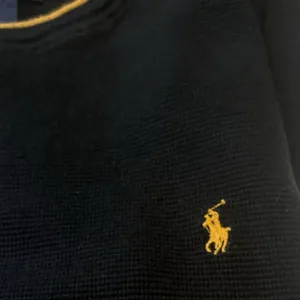 Polo Ralph Lauren Waffle Knit Thermal Crewneck Long‎ Sleeve Sweater Womens Large thumbnail 3