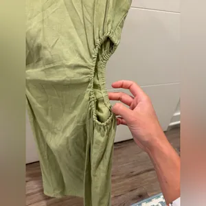 Princess Polly Light Green Dress thumbnail 6