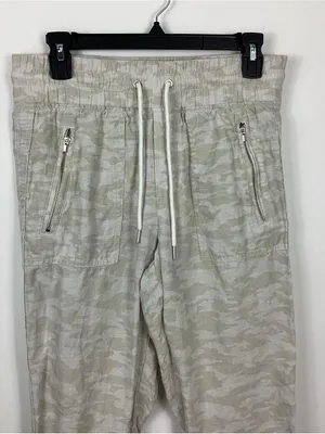 Athleta Cabo Tide Linen Joggers Size 4 thumbnail 2