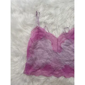 Skims Romance Lace Cami Sugar Plum Size XS thumbnail 4