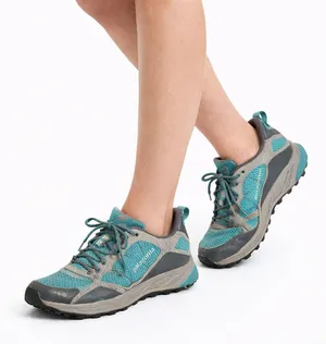 Patagonia Women's Teal and Gray Trail Walking Shoes thumbnail 1