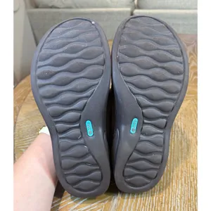 BZees Nugget Morel Slip On Loafers Taupe Grey Fabric Comfort Shoes Size 10 thumbnail 6