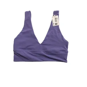 Lululemon Align V-Neck Bra *Light Support, A/B Cup - Dark Lavender Size 8 thumbnail 3