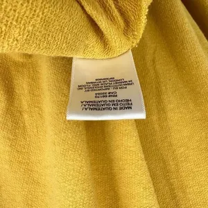 FP Beach Free People size XS/S yellow long sleeve blouse‎ tunic cotton blend thumbnail 5