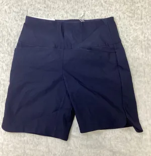 Lady Hagen Women Dark Navy Tummy Control 7" Inseam Pull On Golf Shorts XS NEW. thumbnail 1