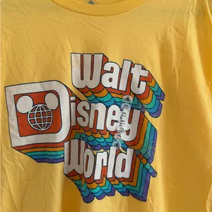 NWT Walt Disney World Yellow Graphic Tee thumbnail 2