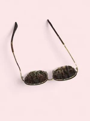 Round Gradient Brown Women’s Sunglasses thumbnail 6