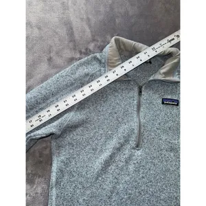 Patagonia‎ Women's Better Sweater Blue Heather 1/4 Zip Up Size M thumbnail 7