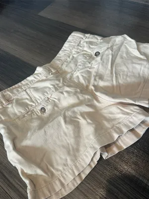 Women’s Free People Cream Khaki Shorts thumbnail 4