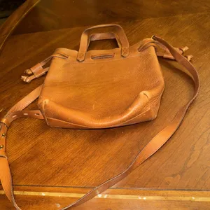 MADEWELL Leather mini crossbody/ Bucket bag thumbnail 2
