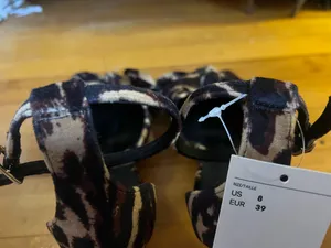 H&M Animal Print Kitten Heels thumbnail 3