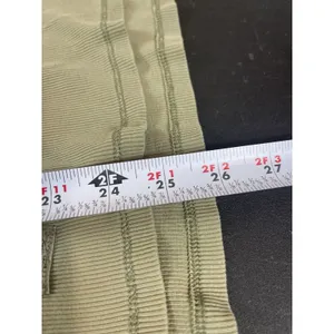 Ralph Lauren Y2K Ribbed Lace Up Top Womens L Sage Green Short Sleeve Grunge thumbnail 10