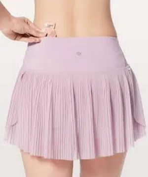 lululemon athletica Pleated Lilac Performance Skirt with Side Pockets 1026 thumbnail 1