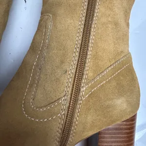 Enzo Angiolini Eajenya Tan Suede Knee High Block Heel Boots Womens 9M thumbnail 12