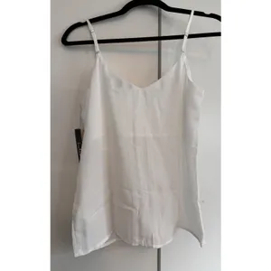 Lulus White Button Front Camisole V-Neck Adjustable Strap Tank Top‎ XS New thumbnail 6