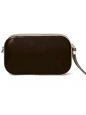 TORY BURCH x Bonbon NYC Miller Mini Cola Leather Crossbody Bag NEW NWT thumbnail 9