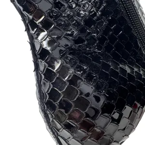 Christian Louboutin Alta Botta 100 Black Patent Bird Knee High Boots 38.5 thumbnail 6