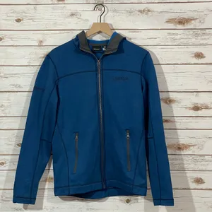 Marmot Women's Front Zip Hoodie Jacket - Blue - Small thumbnail 4