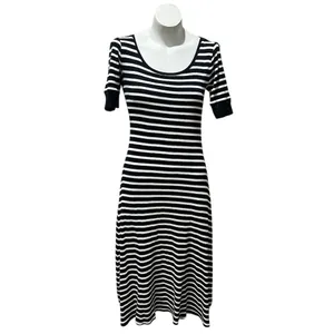 Lauren Ralph Lauren Women's Striped Bodycon Dress Black & White Standard Size S thumbnail 9