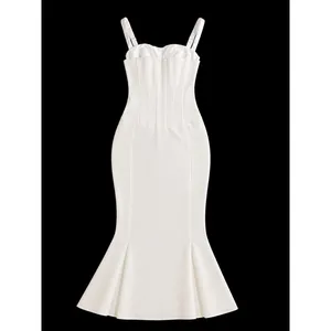 NWT Oh Polly Valentina Ivory Corset‎ Fishtail Midaxi Dress Size US 2 thumbnail 7