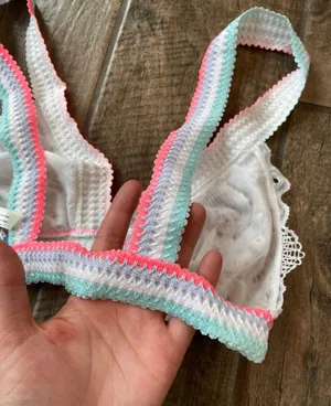 Free People Mika Lace Triangle Bralette thumbnail 14