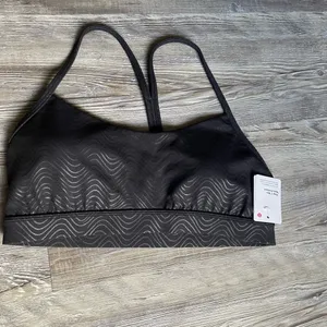 lululemon athletica Charcoal Sports Bra thumbnail 3