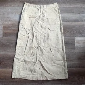 Vintage Old Navy Khaki Utility Maxi Skirt Size 10 thumbnail 3