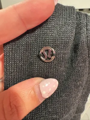 Lululemon Black Women's Draped Knit Sweater/shawl thumbnail 2