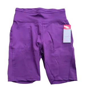 Pop Fit Clothing Jane Shorts in Purple, Size M thumbnail 1