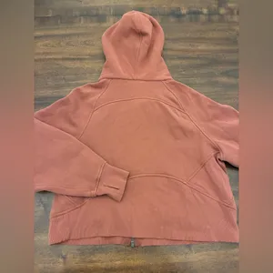 Lululemon Scuba Oversized Full-Zip XS Small Ancient Copper Sweatshirt Jacket thumbnail 3
