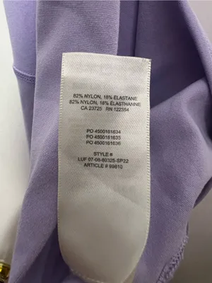 Wilfred Free Aritzia Divinity Jumpsuit Lilac Purple Spaghetti Strap Unitard XL thumbnail 16