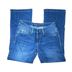 Cruel Denim Jayley Slim Bootcut Jeans Medium Wash Stretch CB13654001 Size 29/7 S thumbnail 2