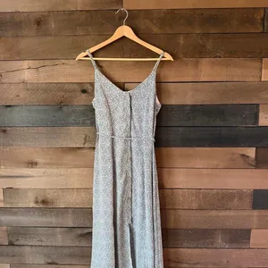 Sienna Sky Black White Speckled Midi Sundress Adjustable Strap Dress thumbnail 2