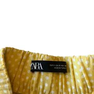 Zara Yellow Polka Dot Palazzo Pants thumbnail 8