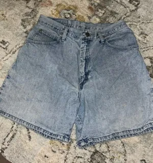 Vintage wrangler women’s shorts high rise blue thumbnail 1