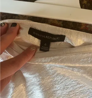 Banana republic satin skirt thumbnail 5