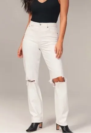 Abercrombie &fitch ultra high rise 90s jeans thumbnail 1