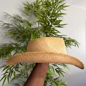 Western Turquoise Boho Cowboy Cowgirl Straw Hat Cap Festival Rave Coachella Fairy Rodeo Rancher Farm thumbnail 2