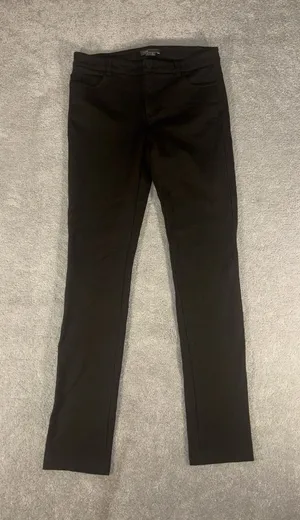 Vince Womens Pants Size 6 Olive Green Mid‎ Rise Skinny Leg Zipper thumbnail 1
