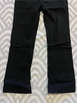 Faded Glory Black Bootcut Jeans 26 Short thumbnail 3