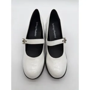 Dirty Laundry Chunky Heel Platform White Lug Sole Mary Jane Loafer 10 Y2K thumbnail 2