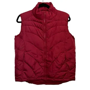 Cabela's Goose Down Puffer Vest Pink Quilted Zip Up Lightweight Outdoor Women's Small‎ thumbnail 2
